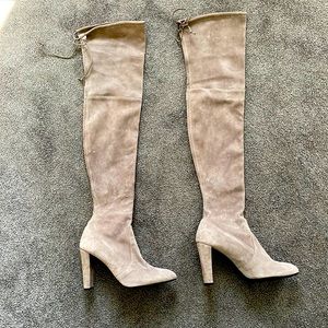 Stuart Weitzman over the knee suede boots. Size 9. Stunning! Worn twice!